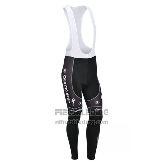2013 Fietskleding Omega Pharma Quick Step Kampioen Belgie Lange Mouwen en Koersbroek